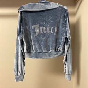 Juicy tracksuit. Silver blue